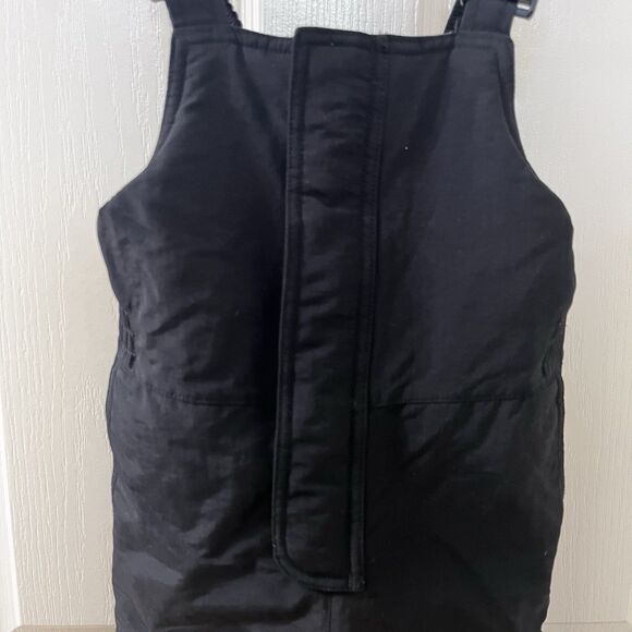 Hanna Andersson Black Snow Bibs Overalls Kids Size 100 US 4 - Picture 9 of 16